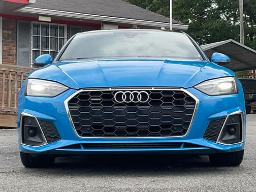 BLUE 2021 Audi A5 Sportback 45 S Line Premium