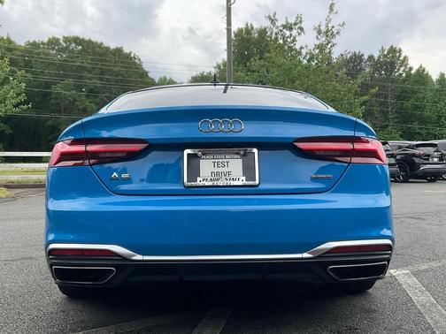 BLUE 2021 Audi A5 Sportback 45 S Line Premium
