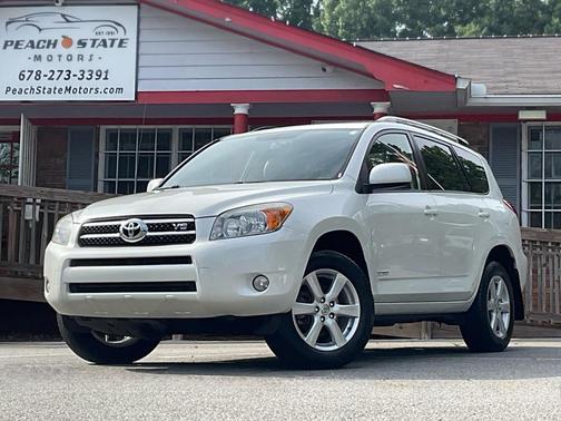 Blizzard Pearl 2007 Toyota RAV4 Limited