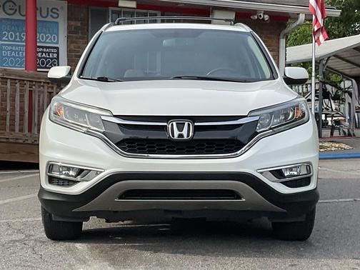 WHITE 2015 Honda CR-V EX