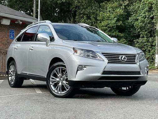 Silver Lining Metallic 2013 Lexus RX 350 Base