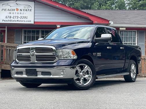 True Blue Pearlcoat 2015 RAM 1500 Big Horn