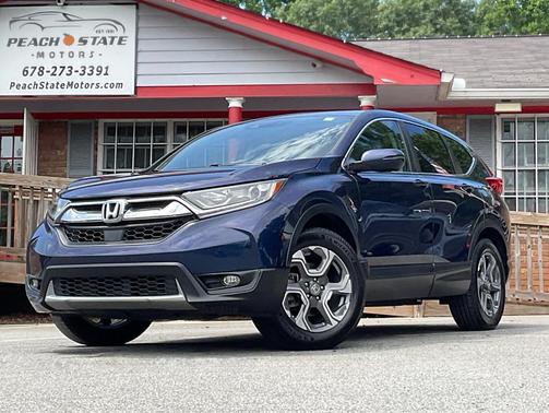 Obsidian Blue Pearl 2018 Honda CR-V EX
