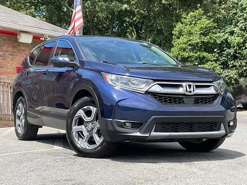 Obsidian Blue Pearl 2018 Honda CR-V EX