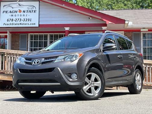 GREY 2015 Toyota RAV4 XLE