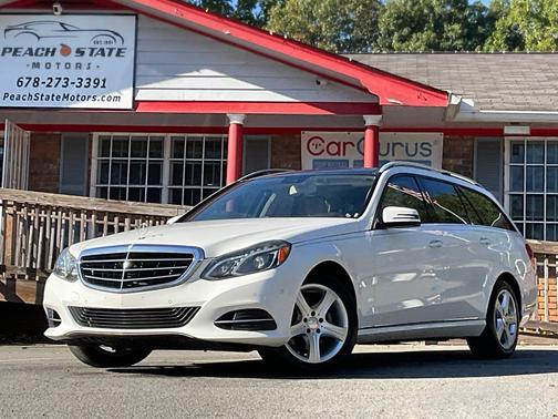 WHITE 2016 Mercedes-Benz E-Class E350 4MATIC WAGON