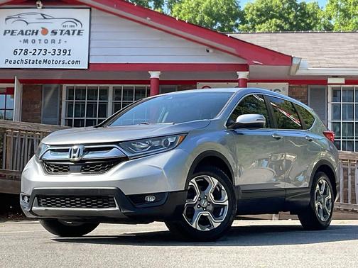 Lunar Silver Metallic 2017 Honda CR-V EX