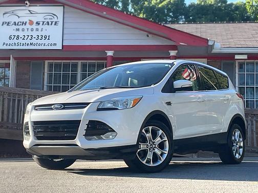 White Platinum Tricoat 2013 Ford Escape SEL