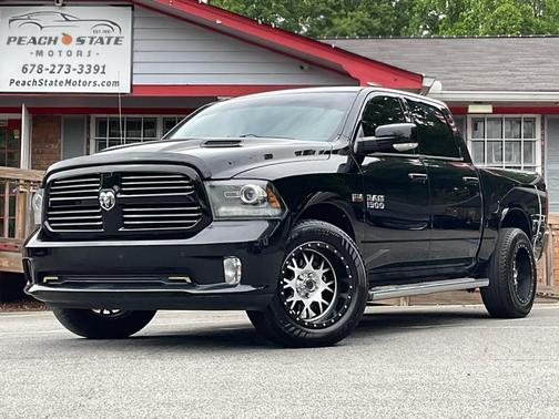 Black Clearcoat 2013 RAM 1500 Sport