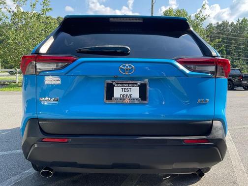 BLUE 2019 Toyota RAV4 XLE