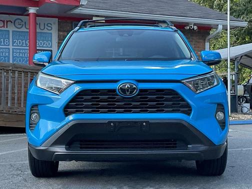 BLUE 2019 Toyota RAV4 XLE