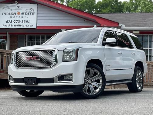 WHITE 2015 GMC Yukon Denali