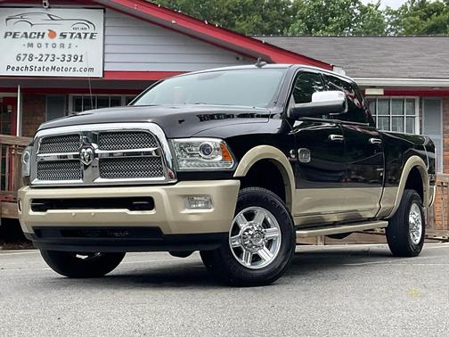 BLACK 2013 RAM 2500 Laramie Longhorn