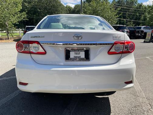 Super White 2012 Toyota Corolla LE