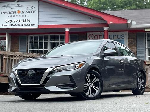 Gun Metallic 2022 Nissan Sentra SV