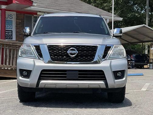Brilliant Silver 2017 Nissan Armada Platinum