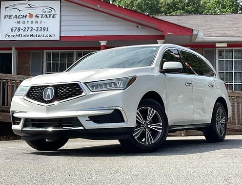 White Diamond Pearl 2017 Acura MDX 3.5L