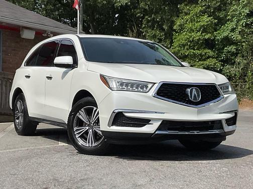 White Diamond Pearl 2017 Acura MDX 3.5L