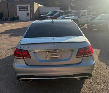 Blue 2015 Mercedes-Benz E-Class E 350 4MATIC Sedan 4D