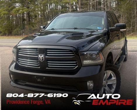 Black 2015 RAM 1500 Sport