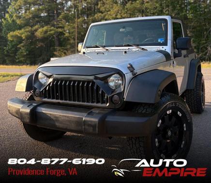Silver 2008 Jeep Wrangler Sport