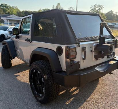 Silver 2008 Jeep Wrangler Sport