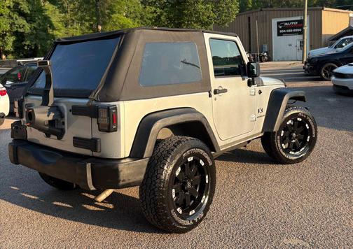 Silver 2008 Jeep Wrangler Sport