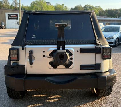 Silver 2008 Jeep Wrangler Sport