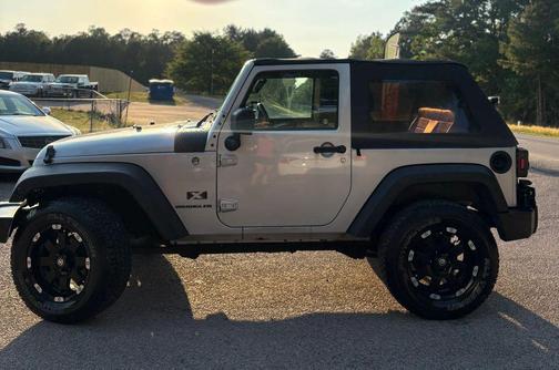 Silver 2008 Jeep Wrangler Sport