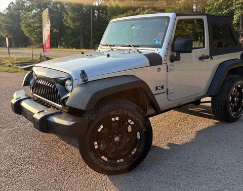 Silver 2008 Jeep Wrangler Sport