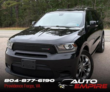 Black 2019 Dodge Durango GT Plus