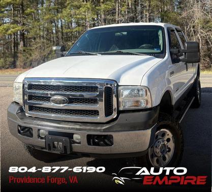 Oxford White Clearcoat 2005 Ford F-250 XLT Truck