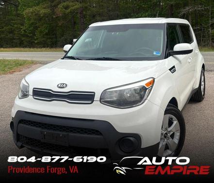 Clear White 2018 Kia Soul Base