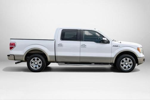 White Platinum Metallic Tri-Coat 2010 Ford F-150 Lariat