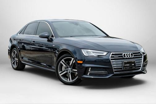 Moonlight Blue 2017 Audi A4 2.0T Premium Plus