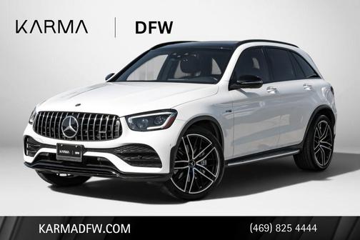 Polar White 2022 Mercedes-Benz AMG GLC 43 4MATIC