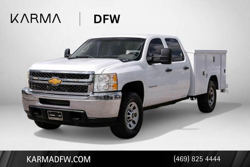 Summit White 2012 Chevrolet Silverado 3500 Work Truck