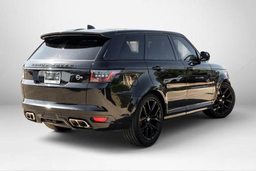 Santorini Black Metallic 2020 Land Rover Range Rover Sport SVR