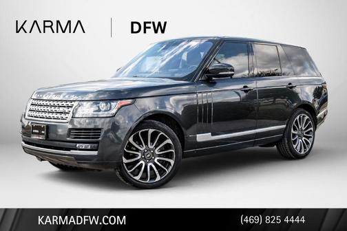 Barolo Black 2016 Land Rover Range Rover 5.0L Supercharged