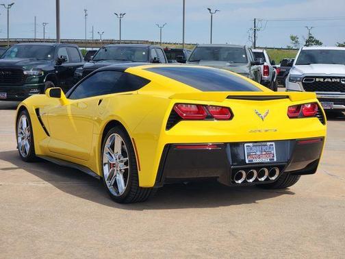 Corvette Racing Yellow Tintcoat 2016 Chevrolet Corvette Stingray Z51