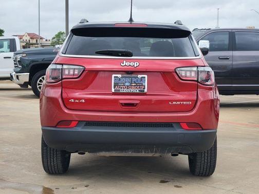 Red 2025 Jeep Compass Limited