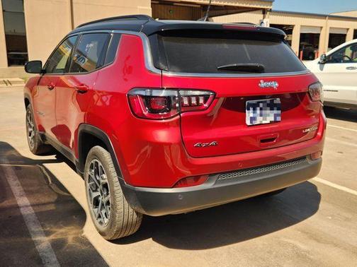 Red 2025 Jeep Compass Limited