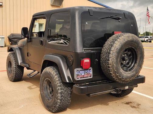 Black Clearcoat / Black Hard Top 2003 Jeep Wrangler Sahara