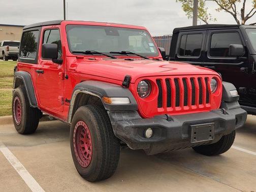 Firecracker Red Clearcoat 2023 Jeep Wrangler Sport
