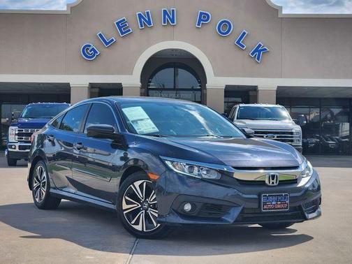 Modern Steel Metallic 2018 Honda Civic EX-L