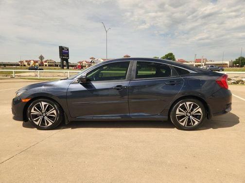 Modern Steel Metallic 2018 Honda Civic EX-L