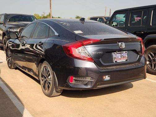 Modern Steel Metallic 2018 Honda Civic EX-L