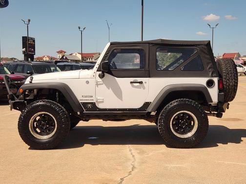 Bright White Clearcoat 2015 Jeep Wrangler Sport