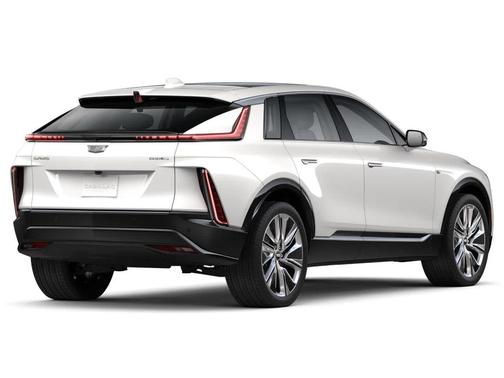 Crystal White Tricoat 2024 Cadillac LYRIQ Luxury