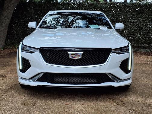 Summit White 2025 Cadillac CT4 Sport